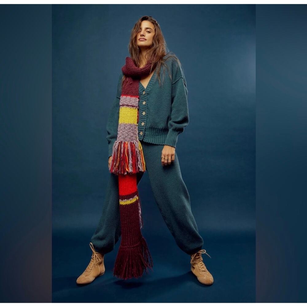 EUC Free People Hailee Cardi Set | Balsam | Large